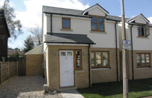 Two detached three-bedroom homes, Cherry Gardens, Bishops Stortford, Herts